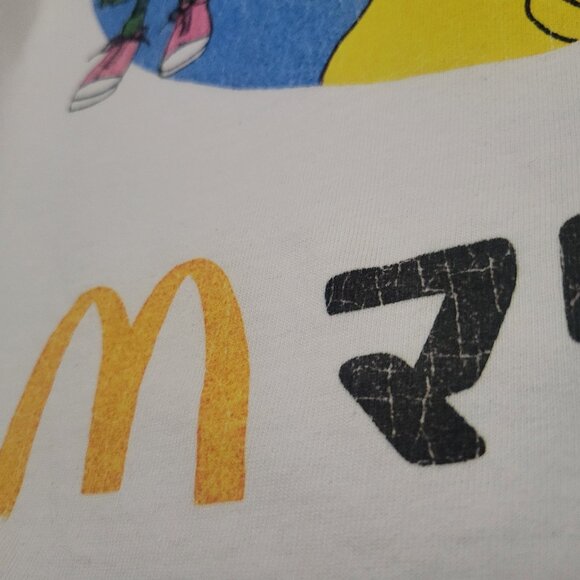 Vintage Style Mcdonalds Tee Harajuku, Y2K, Vintage Streetwear Memorabilia - Picture 3 of 5